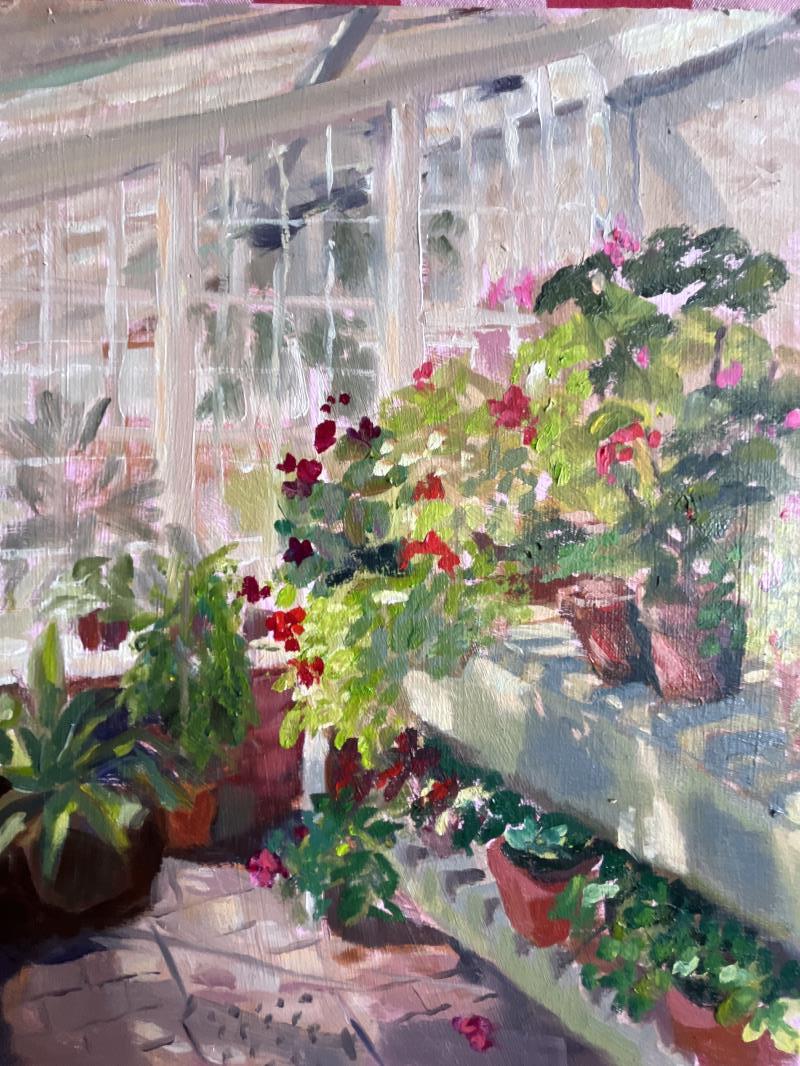 Morning Greenhouse